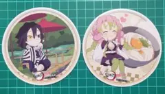 鬼滅の刃　TOGO限定 全集中展 コースター　甘露寺蜜璃　伊黒小芭内