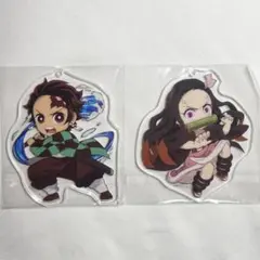 【即発送❗️】 3点 鬼滅の刃 無限列車編 みにきゃら ランダムアクリルチャーム