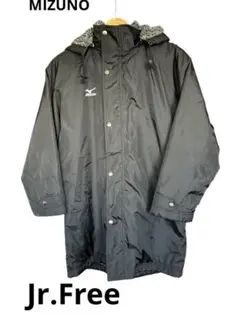Mizuno ベンチコート 黒　ジュニア　Jr.F