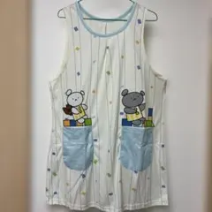 【新品未使用】　学研　こぐまちゃん　エプロンのサムネイル