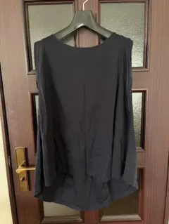 le coeur blanc ノースリーブ　トップス　ネイビー