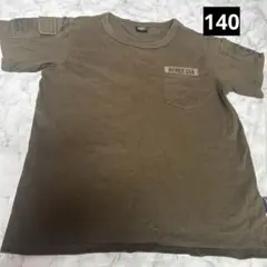 AVIREX アヴィレックス 半袖 Tシャツ カーキ　140