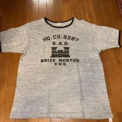 Warehouse リンガーTシャツ グレー HQ.CO.928thのサムネイル