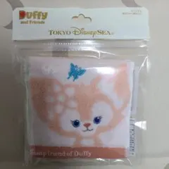 【新品】ディズニーシー限定　ダッフィーフレンズ ミニタオル 約25cm×25cm