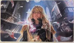 スレイベンの守護者、サリア プレイマット サイン入り スレイベンの守護者、サリア プレイマット サイン入り