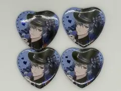 にじさんじ ミラン・ケストレル Melty Valentineハート型缶バッジ