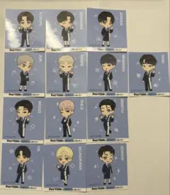 PetiTEENとケアナイトオリジナルステッカー 13枚セット