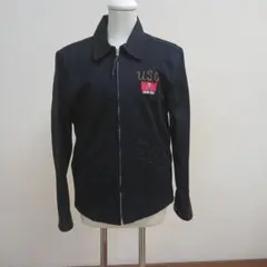 ラディアルコットンドリズラージャケットブラックMサイズ