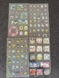 たまごっちホログラムキャラクターシール4シートセット