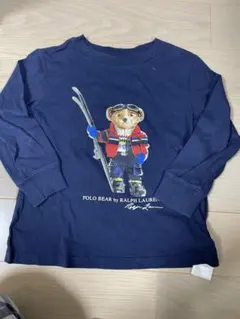 Polo Bear 長袖カットソー ネイビー