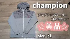 ✩美品✩champion ジップアップパーカー XL
