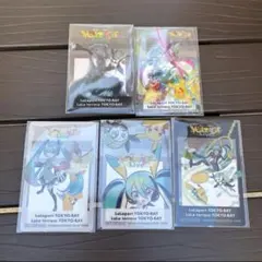 ポケモン 初音ミク ポケミクライブ ららぽーと 特典 クリアカード 全5種