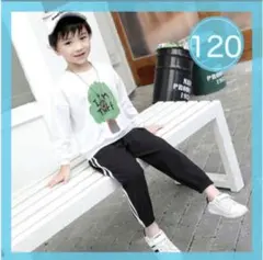 【値下げ】在庫限り　120 ジャージ キッズ ユニセックス　黒 裏起毛　部屋着