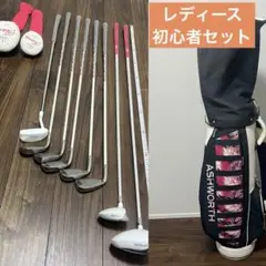 【初心者セット】Wilson Ashworth レディース ゴルフクラブセット