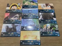 一番くじ 僕のヒーローアカデミア 紡がれる想い H賞キャンバス風ボード　コンプ