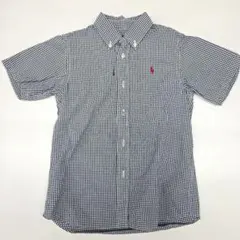 Ralph Lauren 半袖シャツ 120サイズ チェック柄