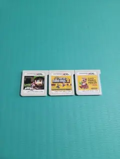 3DS　ルイージマンション2　Newスーパーマリオブラザーズ2　マリオメーカー