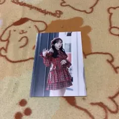 AKB48 小栗有以 20周年記念　赤チェック衣装　生写真　直筆サイン 小栗有以 AKB48 20周年記念 赤チェック衣装 生写真 3種コンプ 武道館