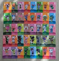 【匿名配送】どうぶつの森　amiiboカード　40枚まとめ売り③　アミーボカード