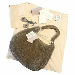 【新品未使用】ANTEPRIMA♡シャンパンゴールド ANTEPRIMA アンテプリマ ハンドバッグ 良好 シャンパンゴールド