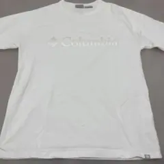 【美品】Columbia ホワイト Tシャツ Mサイズ