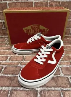 VANS FALKEN V3830 SC2 レッドホワイト 25.5cm - メルカリ