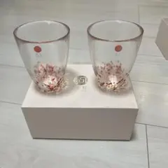 津軽びいどろ ペア グラス コップ