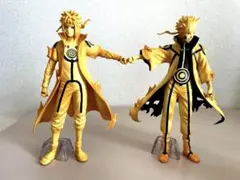 一番くじナルト疾風伝　繋がる思いC賞ミナト.D賞ナルトの2体セット