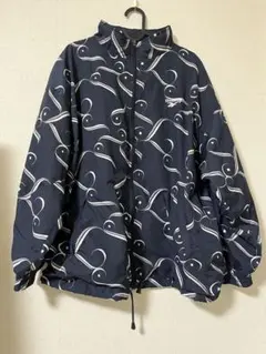 希少　90s Reebok ナイロンジャケット　総柄