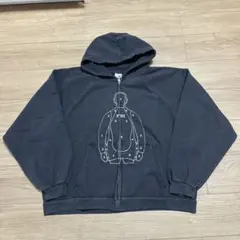 basketcase FBI ジップパーカー - メルカリ