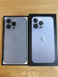 美品　iPhone13Pro シエラブルー　128GB SIMフリー　箱つき