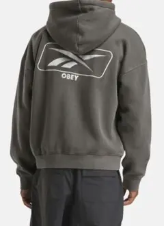 2xo Reebok オベイ ジップフーディOBEY ZIP HOODIE
