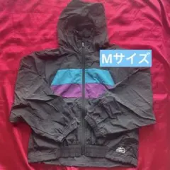 CAMPZ フード付きジャケット ブラック/青/紫