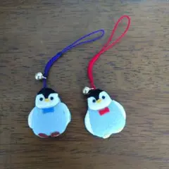 ペンギンストラップ 2個セット