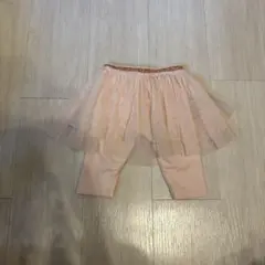チュチュ付きピンクレギンス