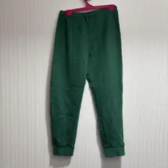 グリーン 長ズボン 後ポケット付き
