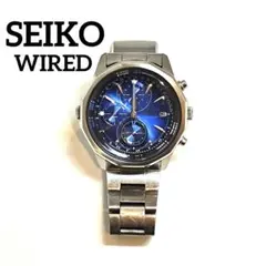 ☆SEIKO セイコー WIRED WZ0001クロノグラフ 10BARブラック - メルカリ