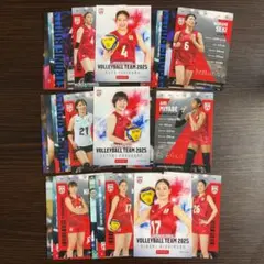 女子バレー スポーツカード