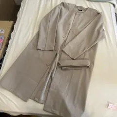 お値下げ！KEYUCA 晴雨兼用ＵＶカットノーカラーコート