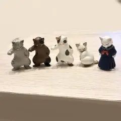 マタノアツコ 木製 猫の置物 ラムリーズ フィギュア 7点セット - メルカリ