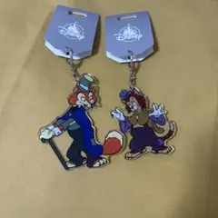 ディズニーストア アクリルキーホルダー 正直ジョン&ギデオン　二つセット　新品