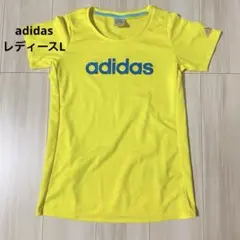 adidas L レディース　ドライ　速乾　トレーニング　Tシャツ　トップス