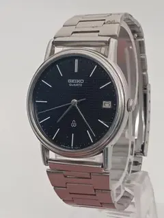 新品電池】SEIKO 盲人用 触読式 ネイビー文字盤 ヴィンテージ 時計 