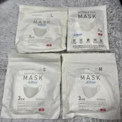 UNIQLO AIRism 洗えるマスク 3枚入り M・Lサイズ ホワイト