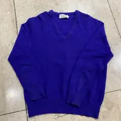 sh3013 UNITED COLORS OF BENETTON 紫 Vネック