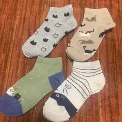猫のデザインソックスセット