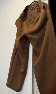 【ユニクロＣ】スウェットワイドパンツ Lサイズ 新色ブラウン
