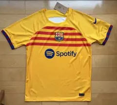 新品未使用タグ付きNIKE×FCバルセロナ 2022-23 4thユニフォームM