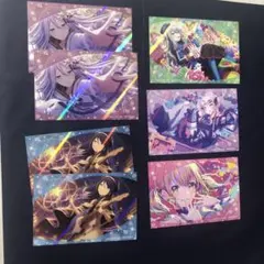 プロセカ　アニメイト　特典　ウィンターフェア　2026 7枚セット　両面