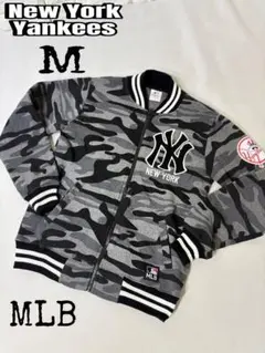 カイタックファミリー MLB ニューヨークヤンキース ジャケット迷彩柄 M 野球
